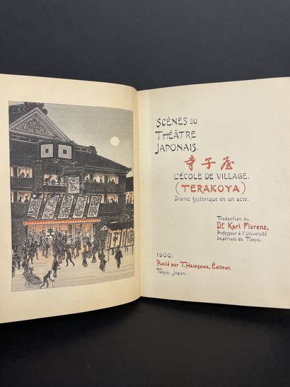 null [HASEGAWA] - 日本戏剧的场景。乡村学校（Terakoya）。一幕的历史剧。由东京帝国大学教授卡尔-弗洛伦茨博士翻译。东京，T.长谷川，19...