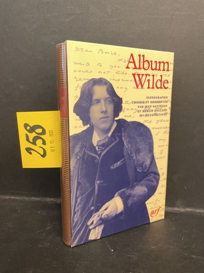 Album Wilde. P., NRF, "Bibl. de la Pléiade", 1996, in-12, ed. binder, rhodoïd, illustrated...
