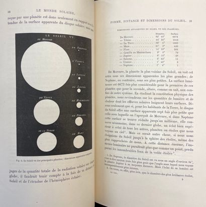 GUILLEMIN (Amédée). Le Ciel. Notions d'astronomie physique. Cinquième édition entièrement...