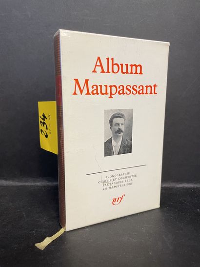 Album Maupassant. P., NRF, "Bibl. de la Pléiade", 1987, in-12, ed. binder, rhodoïd,...