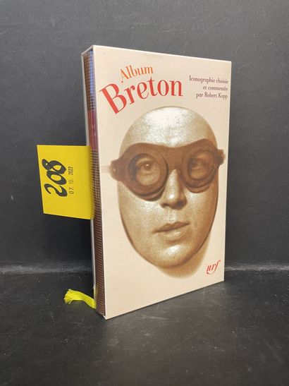 Album Breton. P., NRF, "Bibl. de la Pléiade", 2008, in-12, ed. binder, rhodoïd, illustrated...