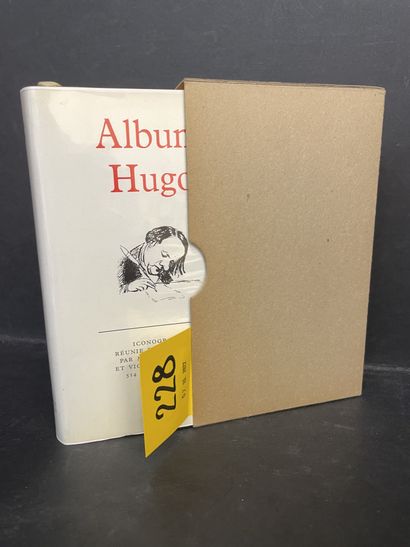Album Hugo. P., NRF, "Bibl. de la Pléiade", 1964, in-12, ed. bindings, yellow, rhodoïd,...