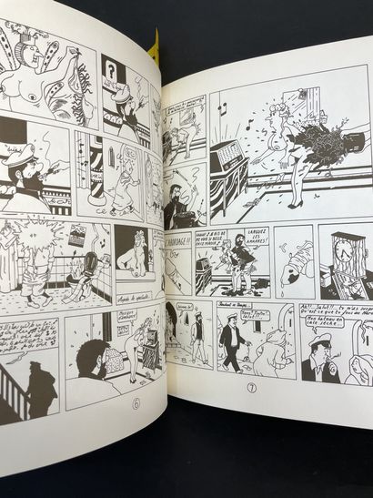 null [Tintin] - 仅供成人阅读的漫画书。Brux, Callico, 1976, 4°, br. silent cover.第一版模仿丁丁的作品。...