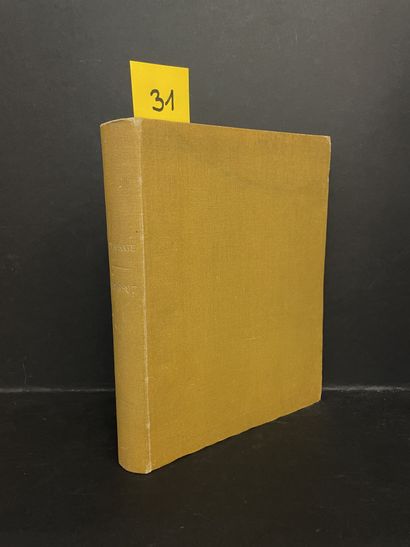 null "L'Image 1896-1897。月度文学和艺术评论，有木刻画。P., H. Floury, 1896-97, 12期装订在1卷中。4°, 383...