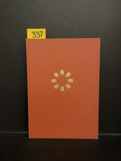 null HIORT（E.）。现代丹麦家具。现代丹麦家具。纽约，建筑图书出版公司，[1956]，4°，133页，全出版商布（无防尘套）。这本关于现代丹麦家具的书的第一版。包括Borge...