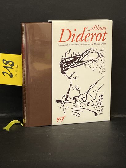 Album Diderot. P., NRF, "Bibl. de la Pléiade", 2004, in-12, ed. binder, rhodoïd,...