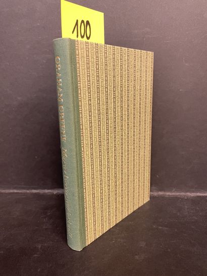 GREENE (Graham). 我们可以借用你的丈夫吗？和其他性生活的喜剧。伦敦，Bodley Head，1967年，8°，出版商布，菱形。第一版500册，有...