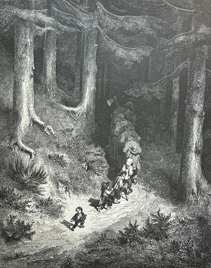 DORE.- PERRAULT (Charles). Contes. Dessins par Gustave Doré. Préface par P.-J. Stahl....