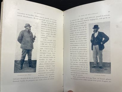 null RAOUL-DUVAL（罗杰）。在德兰士瓦和南非与武官们一起。P., Delagrave, (1902), 8°, 出版商的滑套在basane中盲印了...