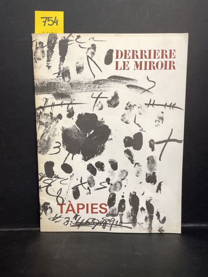 TAPIES.- "Derrière le Miroir". N° 175. Tàpies. P., Maeght, 1968, in-folio, en feuilles,...