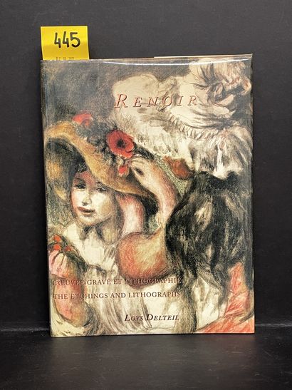 RENOIR.- DELTEIL (L.). Pierre-Auguste Renoir. L'Oeuvre gravé et lithographié. Catalogue...