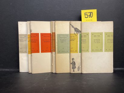 null 诗集"（Seghers）。收集了45卷。P., Seghers, 1948-1957, 45张12开本, br.各个州。来自Alexandre Arnoux,...
