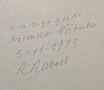 null Roger Raveel tekent over het tekenen van Roger Raveel. Dokkum, Stichting Kalamiteit,...