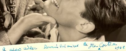 null COCTEAU - CORBEAU（罗杰）。"Jean Marais和Yvonne de Bray，在Jean Cocteau的《Les Parents...