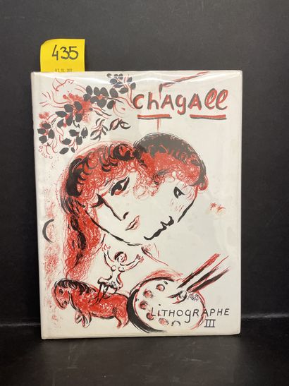 CHAGALL.- MOURLOT (F.) et SORLIER (Ch.). Chagall lithographer III, 1962-1968. Catalog...
