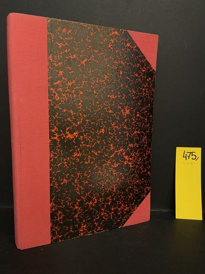 BROODTHAERS.- "Le Patriote illustré"。布鲁斯，从1956年1月1日至1960年12月25日，120期装订成10卷，半红布带角，封面在板上。包括Marcel...
