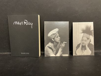 MAN RAY. La Mode au Congo. Boîte imprimée en noir, contenant 1 livret de reproductions...