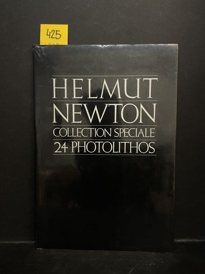 null 赫尔穆特-牛顿。特别收藏。24 Photolithos.P., Filipacchi, 1980, folio, br. （书脊头部有折痕）。法国初版...