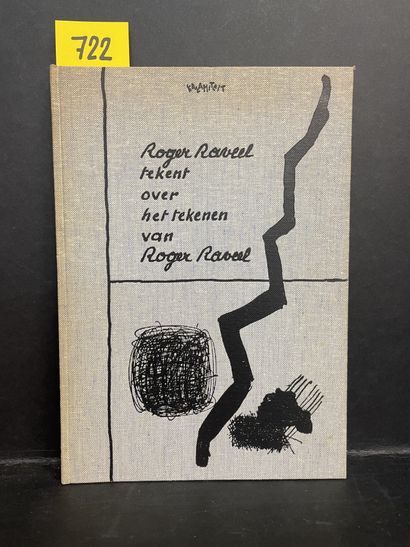 null Roger Raveel tekent over het tekenen van Roger Raveel. Dokkum, Stichting Kalamiteit,...