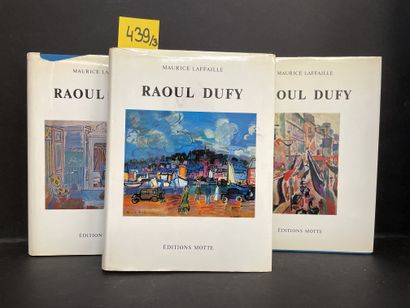 null DUFY.- LAFFAILLE (M.). Raoul Dufy. Catalogue raisonné de l'oeuvre peint. Tomes...