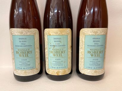 null "Kiedricher Gräfenberg Auslese, Riesling - Robert Weil" (1993). Three bottles....