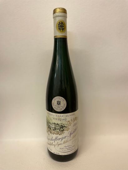 null "Scharzhofberger Spätlese - Egon Müller" (1995). One bottle. Good level, capsule...