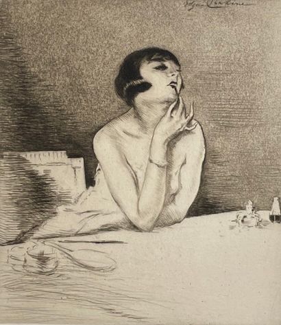 null Chahine.- Colette.Mitsou。Edgar Chahine的26幅蚀刻画和干版画。P., Devambez, 1930, 4°, 124...