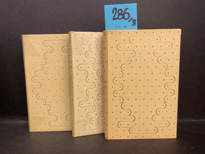 GIDE (André). Les Faux-Monnayeurs.P.，NRF，1951年，大12开本，出版商的精装书，按照保罗-博内的模型进行装饰。在alfama...