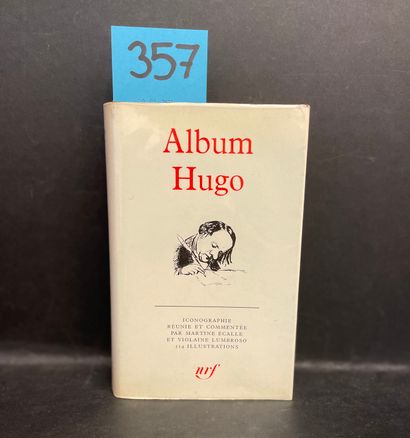 Album Hugo. P., NRF, "Bibl. de la Pléiade", 1964, in-12, ed. bindings, dust jacket,...