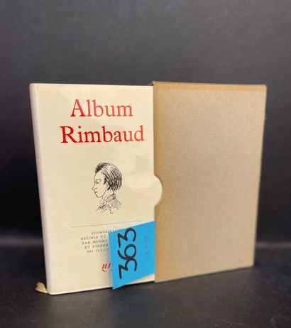 Album Rimbaud. P., NRF, "Bibl. de la Pléiade", 1967, in-12, ed. bindings, yellow,...
