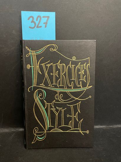 QUENEAU (Raymond). Exercises in style. P., NRF, 1947, in-12, publisher's cardboard...