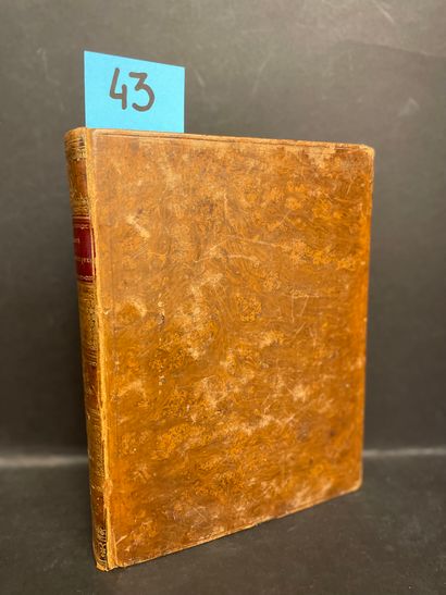 null 18世纪末、19世纪初的手稿--数学笔记本。这个标题后面是 "Guillemin "的名字，但不可能知道是作者（教授？这本未完成的 "Cahier "以...