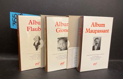 Album Flaubert. P., NRF, "Bibl. de la Pléiade", 1972, in-12, ed. binder, dust jacket,...