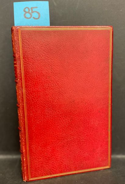 null J.Wright的装订 - [DELEPIERRE (Octave)] 。对一本独特的书进行书目描述和分析，该书由布列塔尼绅士Tridace-Nafé-Théobrome收藏在大英博物馆。At...