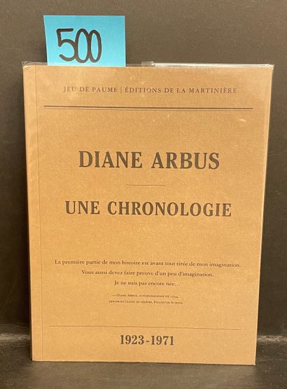 null 苏斯曼（E.）和阿尔布斯（D.）。戴安-阿勃丝。一个年表。1923-1971.P., La Martinière, 2011, in-12, br.第...