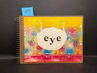 null "眼睛。N° 12.玻璃棋局的玩家。纽约，1984年，4°长方形，螺旋式装订，封面为G. Herms。由Mary Seamster出版的艺术家书籍，包...
