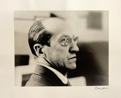 SEUPHOR (Michel). "Portrait de Piet Mondrian" et "Atelier de Piet Mondrian" (1929)....