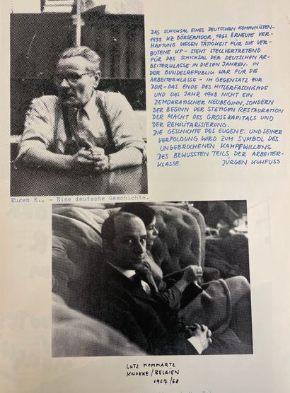 null "艺术工作者之星"。N° 3.1971年由Hugo Heyrman和Wout Vercammen创办的杂志（只出版了3期）。安特卫普，艺术工作者基金会，1972年，大字报，装在白色光面纸套中（右上角边缘的撕裂整个可见）。第一版印数为150份。...