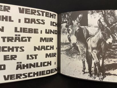 null BUNZ (Agathe).普拉特罗。慕尼黑，Heinrich Ellermann，1962年，8°正方形，软装。第一版。本卷中的照片是在希腊的莱斯博斯岛拍摄的。Werner...