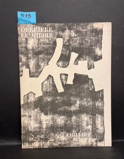 CHILLIDA.- "Derrière le Miroir". N° 174. Chillida. P., Maeght, 1968, in-folio, in...