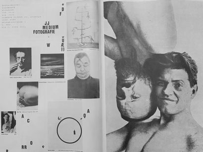null [PENCK] - "Galerie nächst St. Stephan"。Jahrgang 1974.第1、2和3号。维也纳，1974年，3册，印在纸上，有插图的封面（有轻微斑点和发霉）。第一版。Jochen...