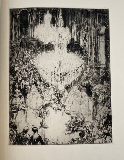 null 德良-佩罗。故事中配有德里安的16幅原始蚀刻画的插图。Henri de Régnier的序言。欧内斯特-蒂塞朗的书目说明。P., La Roseraie,...