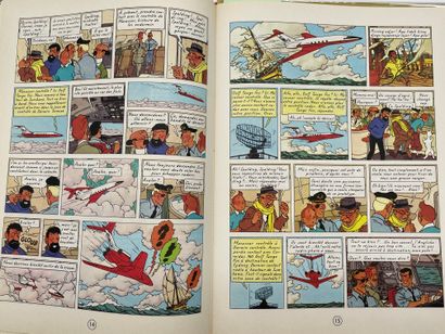 HERGE. Les Aventures de Tintin. Vol 714 pour Sydney. Tournai, Casterman, 1968, 4°,...