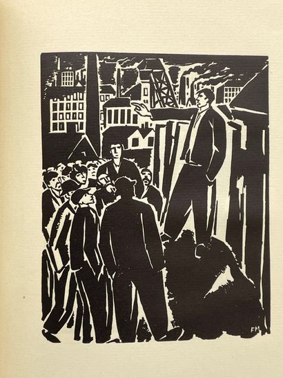 MASEREEL.- ROLLAND (Romain). Liluli. Illustrations after the woods of Frans Masereel....