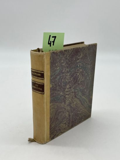 BAUDELAIRE (Charles). Les Fleurs du Mal. La Haye, De Zilverdistel, 1913, in-12 carré,...