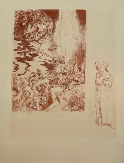 null LOBEL-RICHE - WILDE (Oscar). Salome. Twenty etchings engraved by Lobel-Riche....