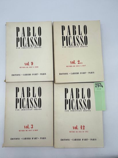 PICASSO.- ZERVOS (Christian). Pablo Picasso. Vol. 2++. Oeuvres de 1912 à 1917. P.,...