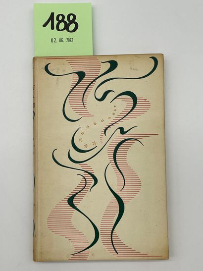 ÉLUARD (Paul). 斗鸡之都。P., NRF, 1946, in-12, 出版商的精装本，根据Paul Bonet的设计进行了装饰（书脊变色）。限量发...