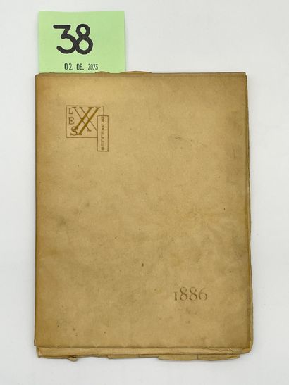 [Les XX]. [Catalogue de la IIIe exposition des XX]. Brux., O. Maus (Impr. Felix Callewaert...