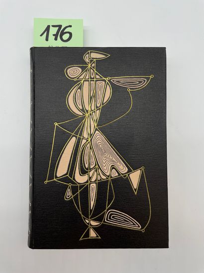 BRETON (André). Poèmes. P., NRF, 1948, 8°, 267 p., ornate publisher's boards after...